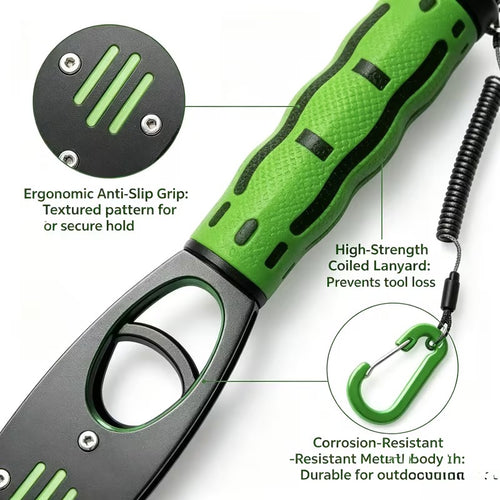 11.5 inch fish lip gripper with scale detail image 2