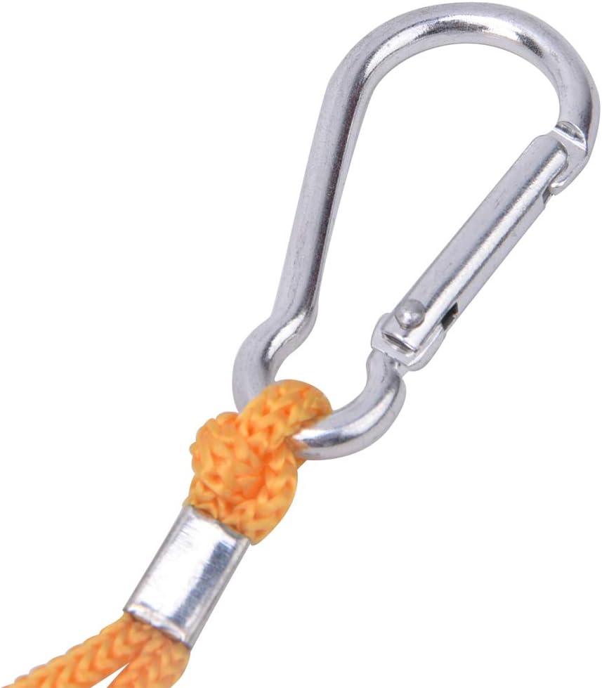 Fish Stringer Heavy Duty, Stainless Steel Elastic Device Fish Buckle Fishing Stringer Convenient to Use for Larger Fish for Chain Stringer