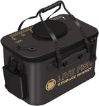 Fish Shell, Bait Bucket, Bait Storage Box Fish Bucket Container with Inflation Hole, Lightweight Lure Storage Organizer for Activity
