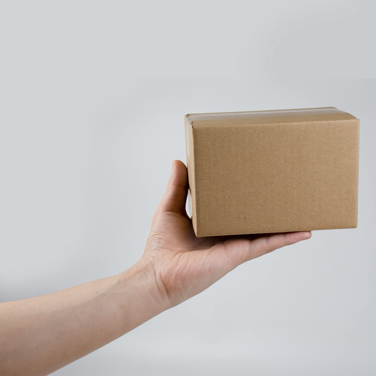 SUNLPH Shipping Boxes 8x6x4 Inches Small Corrugated Cardboard Boxes, 25 Pack