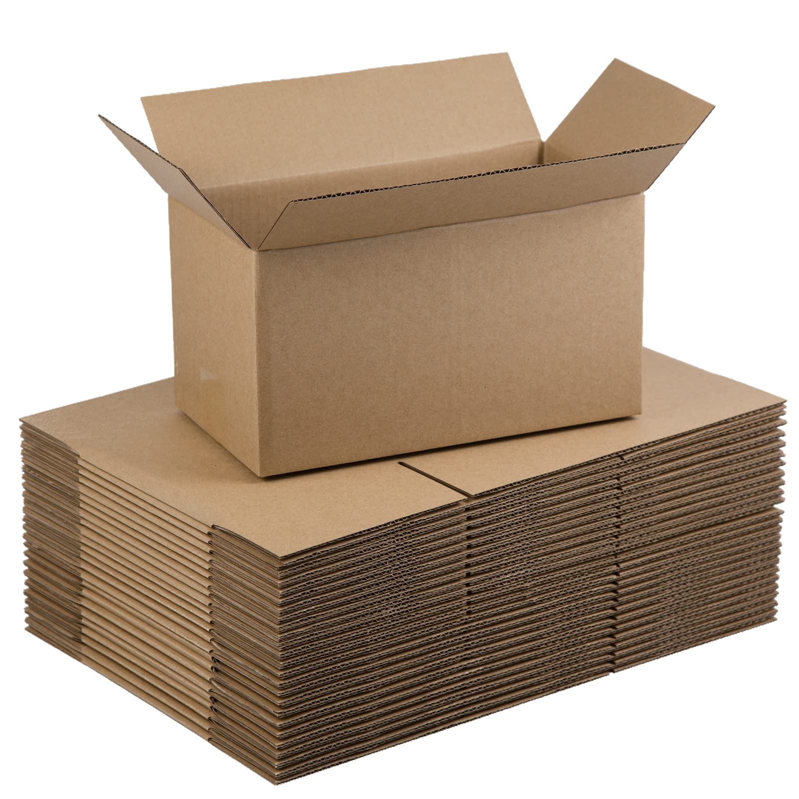 SUNLPH Shipping Boxes 8x6x4 Inches Small Corrugated Cardboard Boxes, 25 Pack