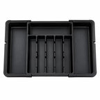 Large Expandable Cutlery Drawer Organizer - Adjustable Kitchen Tray for Spoons, Forks and Knives