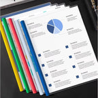 A4 transparent report folders detail image 2