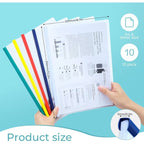 A4 transparent report folders detail image 4