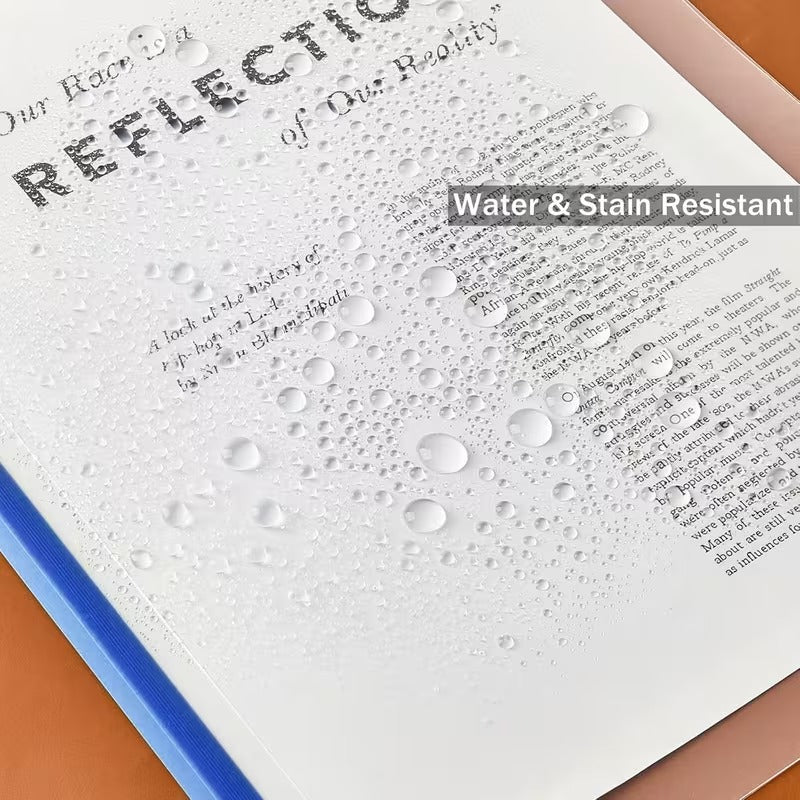A4 transparent report folders detail image 6