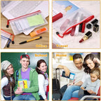 A6 mesh zipper pouch bags detail image 4