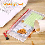 A6 mesh zipper pouch bags detail image 6