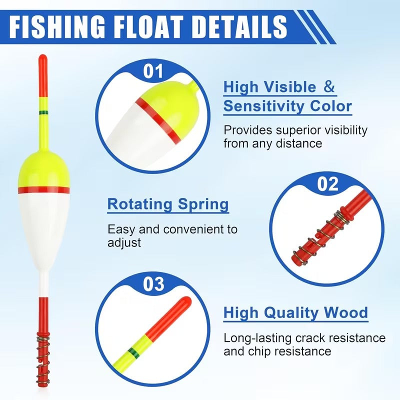 7.0g balsa wood slip bobber detail image 2