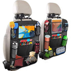 2 pack car backseat organizer with 9 storage pockets