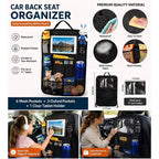 Car backseat organizer detail image 6