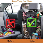 Car backseat organizer detail image 7