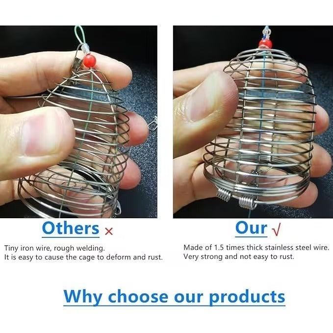 Carp bait trap cage feeder basket detail image 4