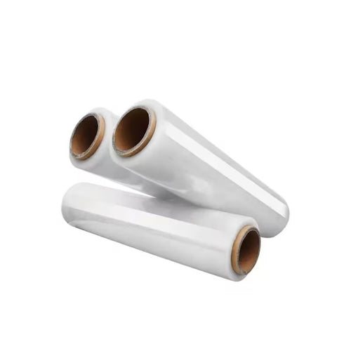 1 roll 18 inch clear PE stretch wrap film heavy-duty packaging film