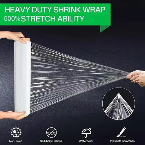 18 inch clear PE stretch wrap film detail image 2