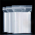 200 count 12 x 15 2 mil clear reclosable zip poly bags