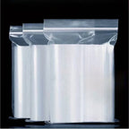 200 count 12 x 15 2 mil clear reclosable zip poly bags