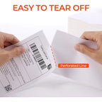 4 x 6 direct thermal shipping label detail image 3