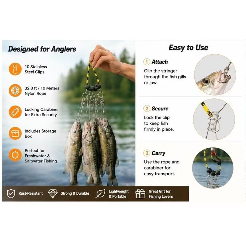 Fish stringer kit detail image 5