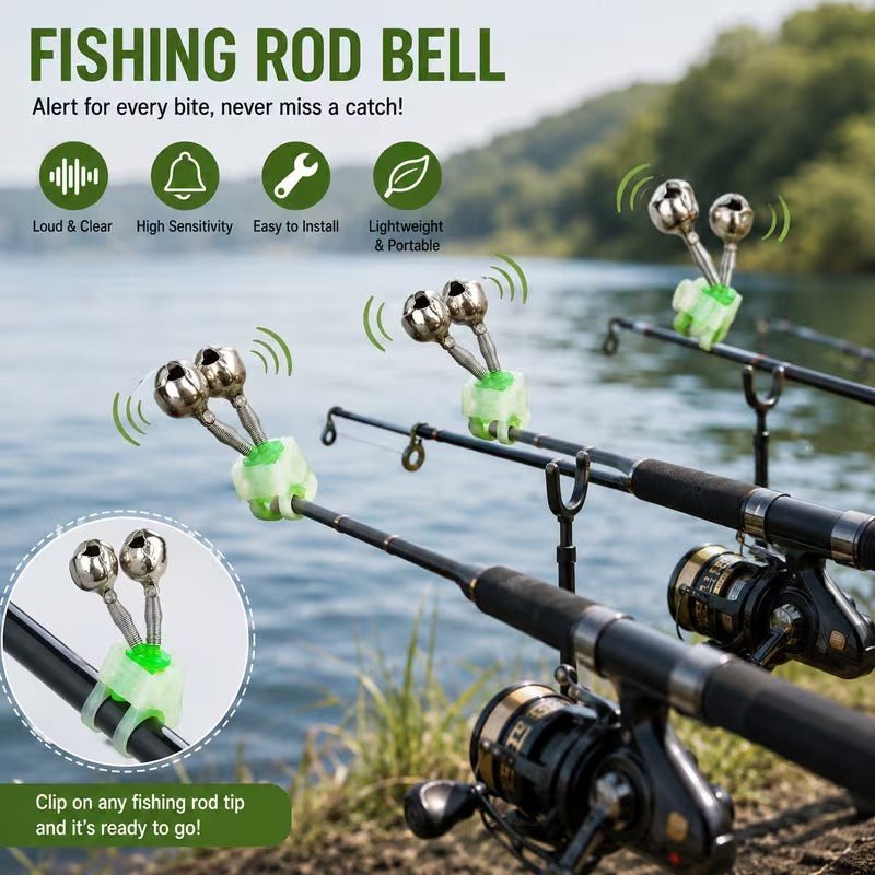 Fishing bells spiral clip glow-in-the-dark detail image 6
