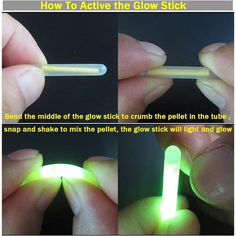 Fishing glow sticks for floats and bobbers detail image 4