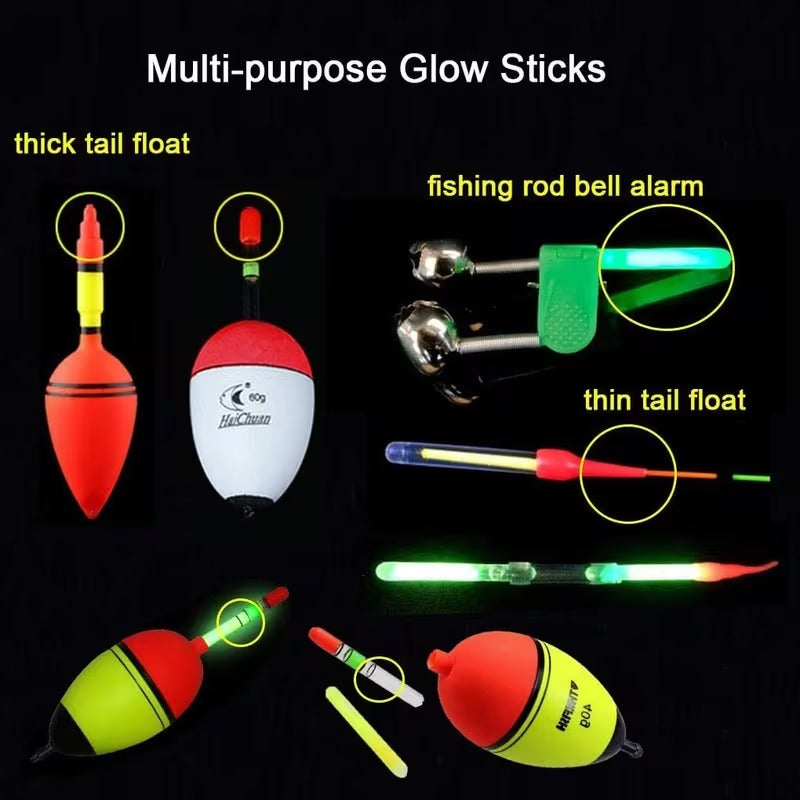 Fishing glow sticks for floats and bobbers detail image 5