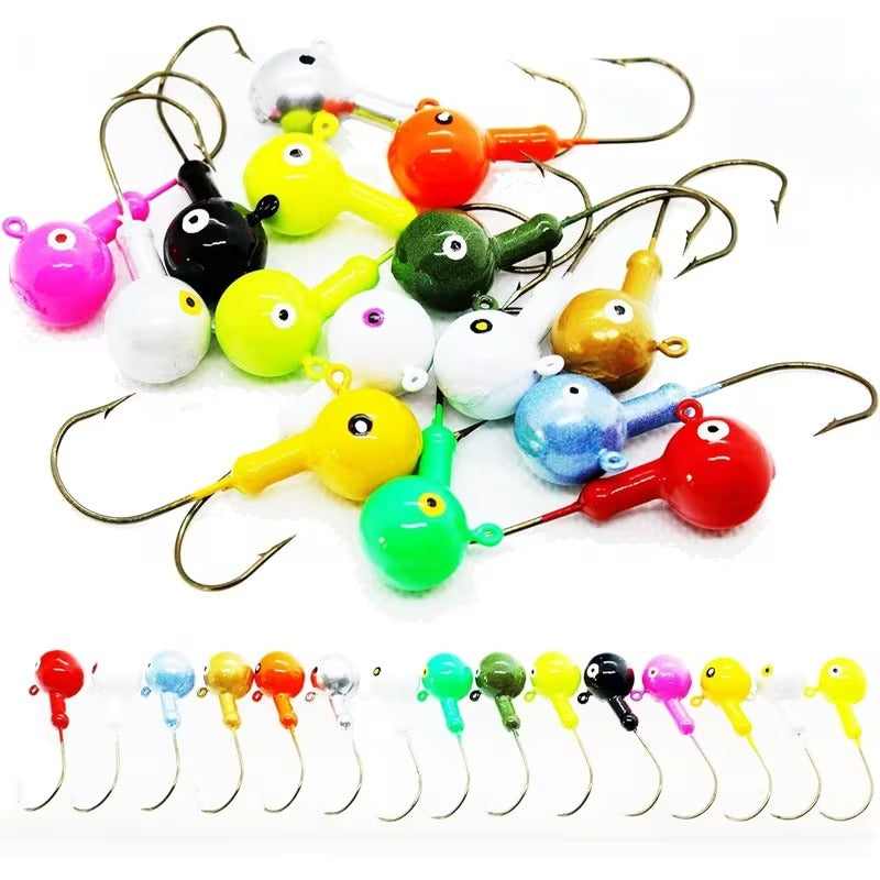 Fishing jigheads 3/4 oz 21g 20pcs random color