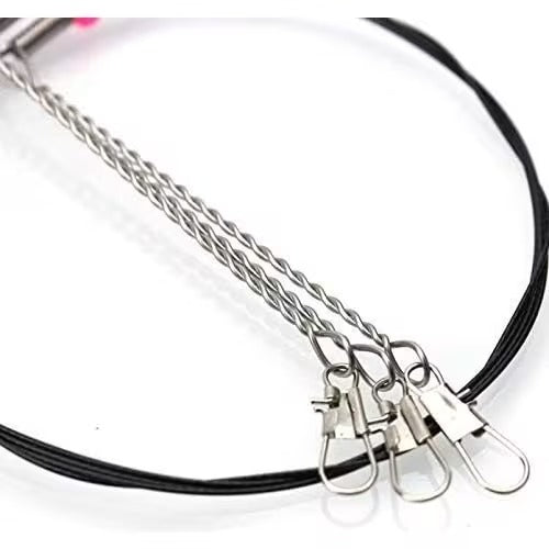 Fishing leader rig 3-arm 50lb detail image 2