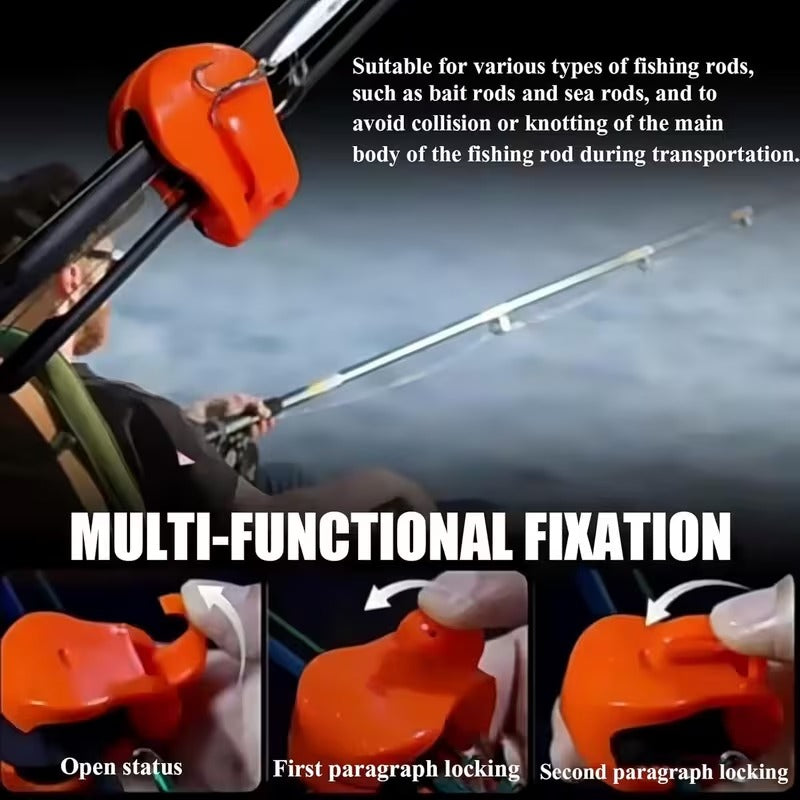 Fishing rod holder strap detail image 5