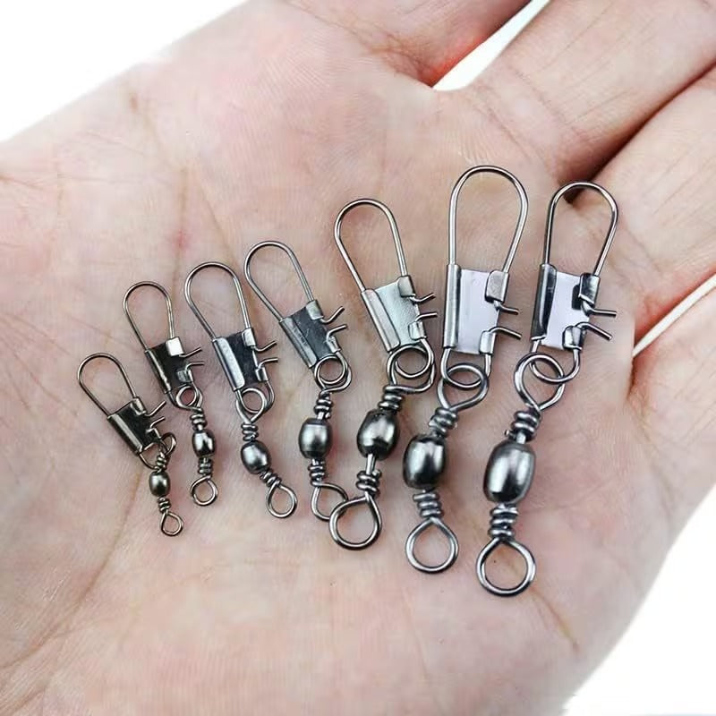 Fishing swivels snaps barrel swivels detail image 12
