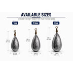 Fishing weights sinkers brass swivel detail image 2