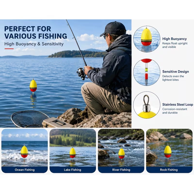 Night glow fishing bobbers 20g detail image 4