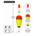10pcs night glow sea fishing floats 10g EVA slip bobbers