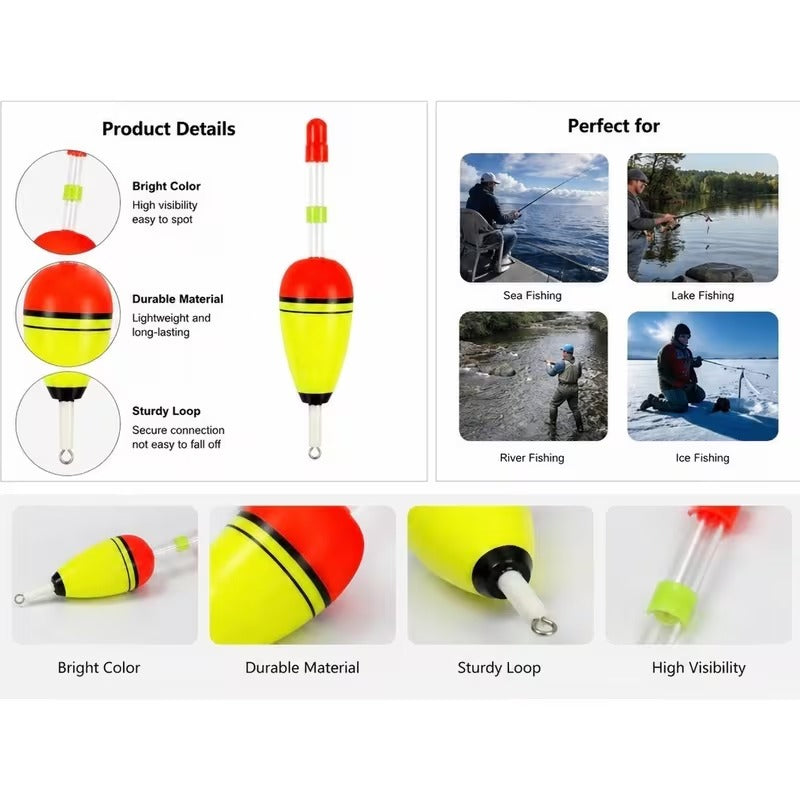 Night glow sea fishing floats 10g detail image 3