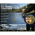 Night glow sea fishing floats 10g detail image 4