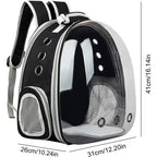 Pet bubble backpack carrier detail image 4