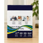 Premium multiuse letter printer paper 8.5 x 11 500 sheets