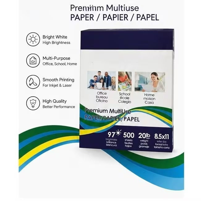 Premium multiuse letter printer paper detail image 4