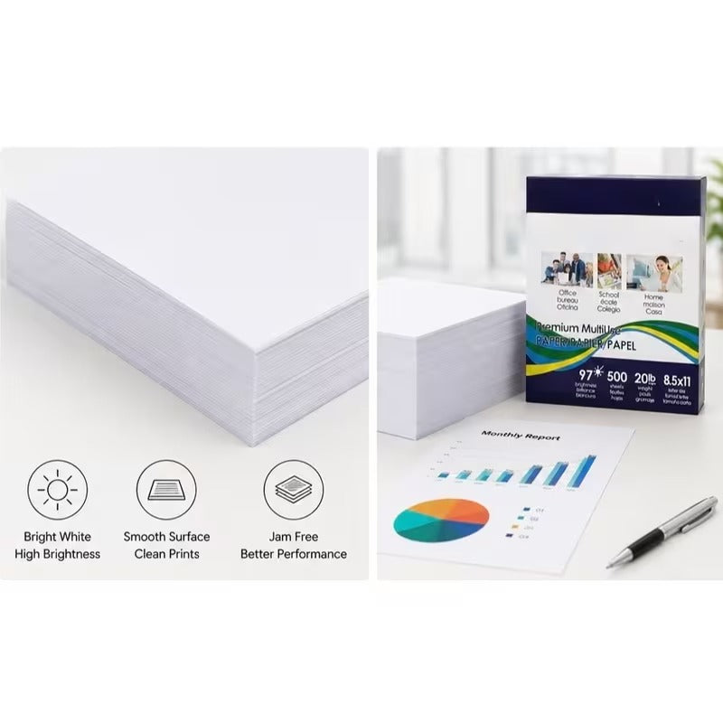 Premium multiuse letter printer paper detail image 5