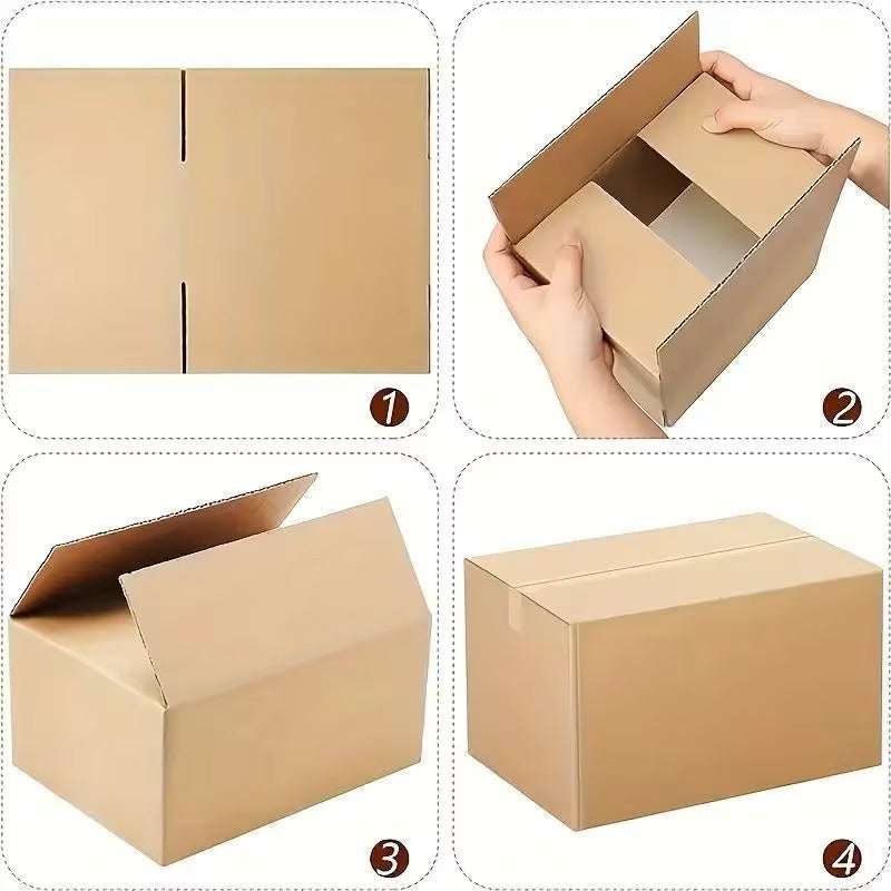 10 x 8 x 6 corrugated cardboard shipping boxes detail photo