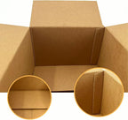 12 x 9 x 9 corrugated shipping box detail image 5
