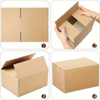 25 pack 14 x 10 x 6 corrugated cardboard shipping box image 1