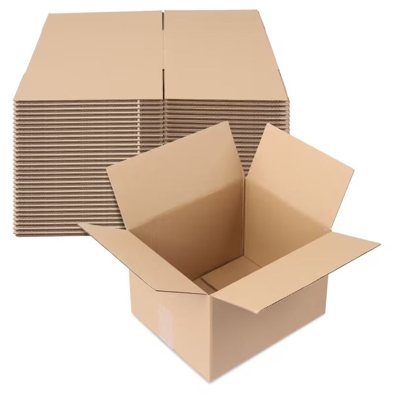 25 pack 14 x 10 x 6 corrugated cardboard shipping box image 2