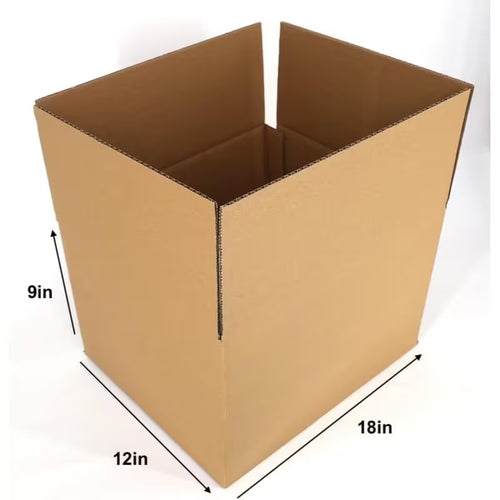 18 x 12 x 9 corrugated shipping boxes