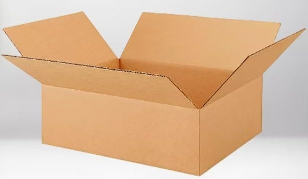 18 x 14 x 6 corrugated cardboard shipping box detail image 3
