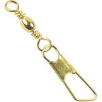 Size 5 snap swivel brass connectors detail image 3