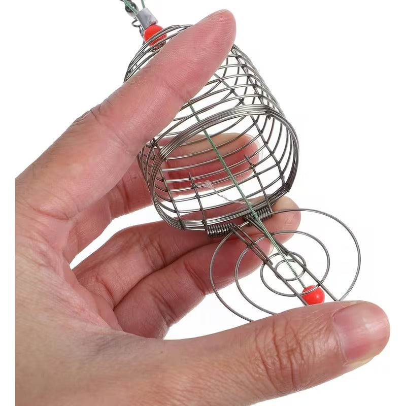 Size M fishing bait cage feeder detail image 3