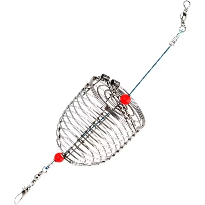 Size M fishing bait cage feeder detail image 7