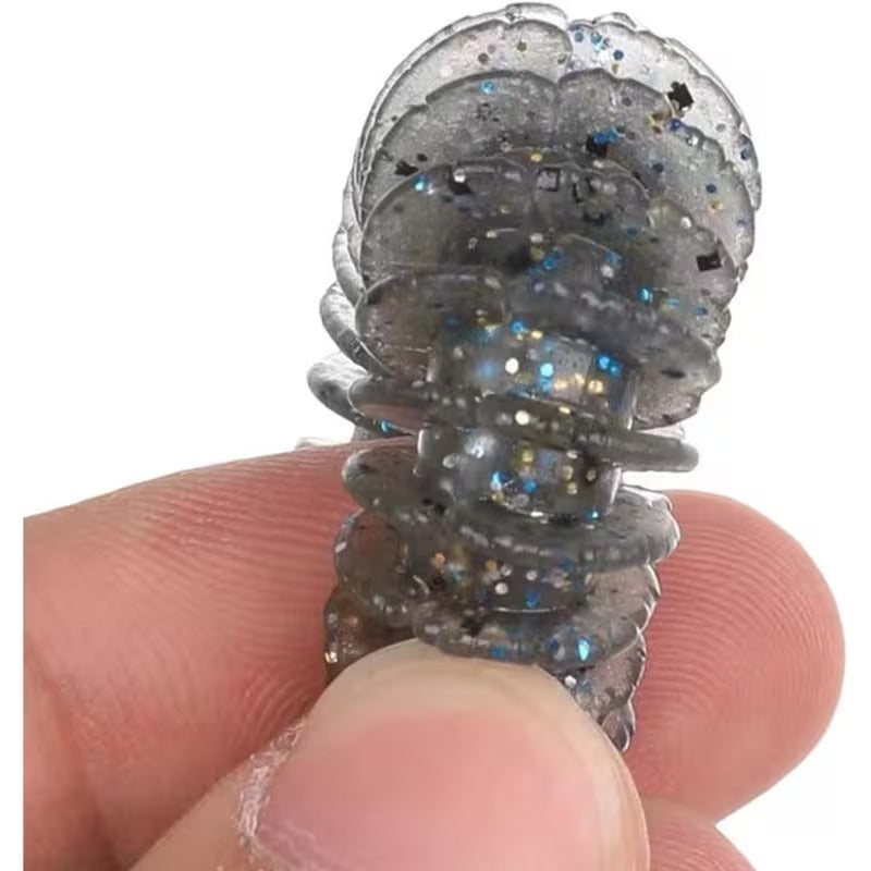 11cm soft fishing lure detail image 2