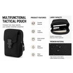 Tactical belt pouch small gear bag detail image 2
