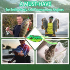 Topwater frog fishing lure set detail image 8